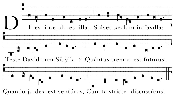 Gregorian chant sheet music free