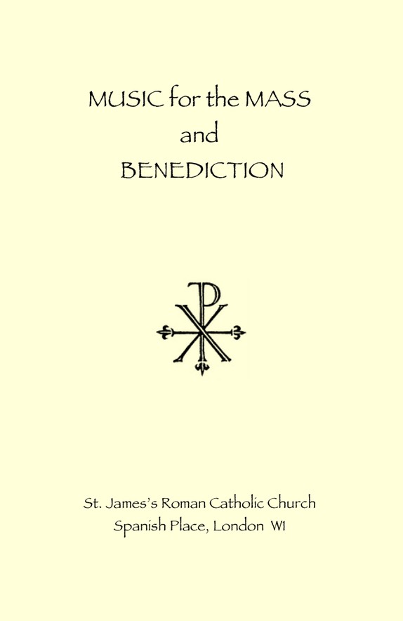 Music for the Mass and Benediction cover JPEG