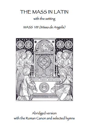 Novus Ordo Canon 1 Mass VIII Cover
