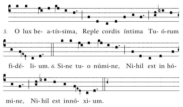 Veni Sancte Spiritus verses 5-6 JPEG